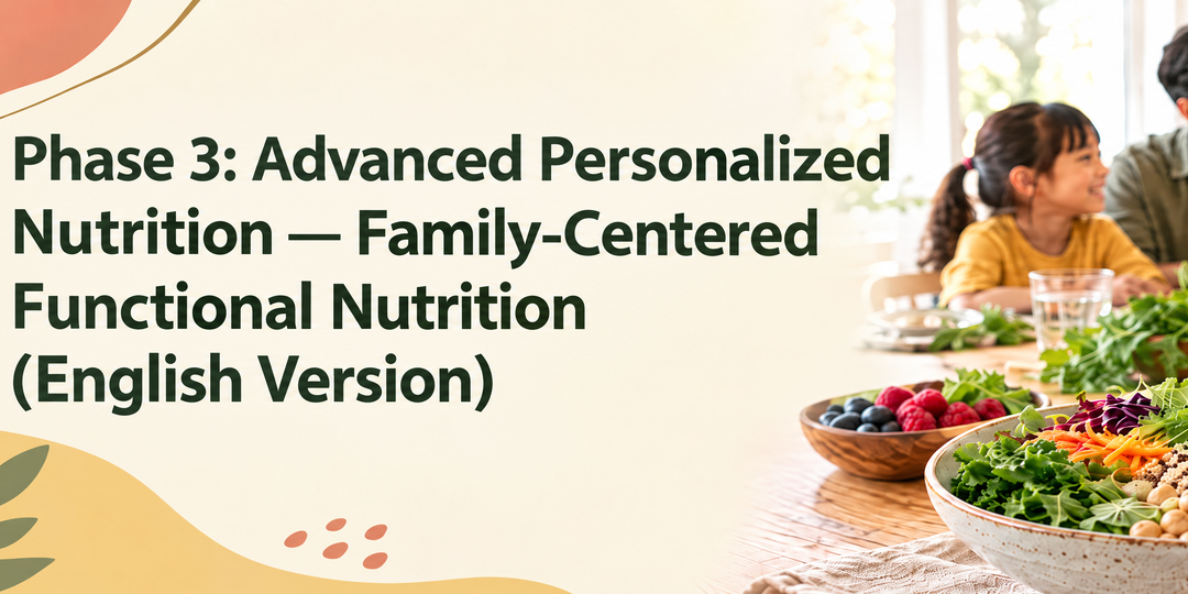 Phase 3: Advanced Personalized Nutrition—Family-Centered Functional Nutrition (English Version)