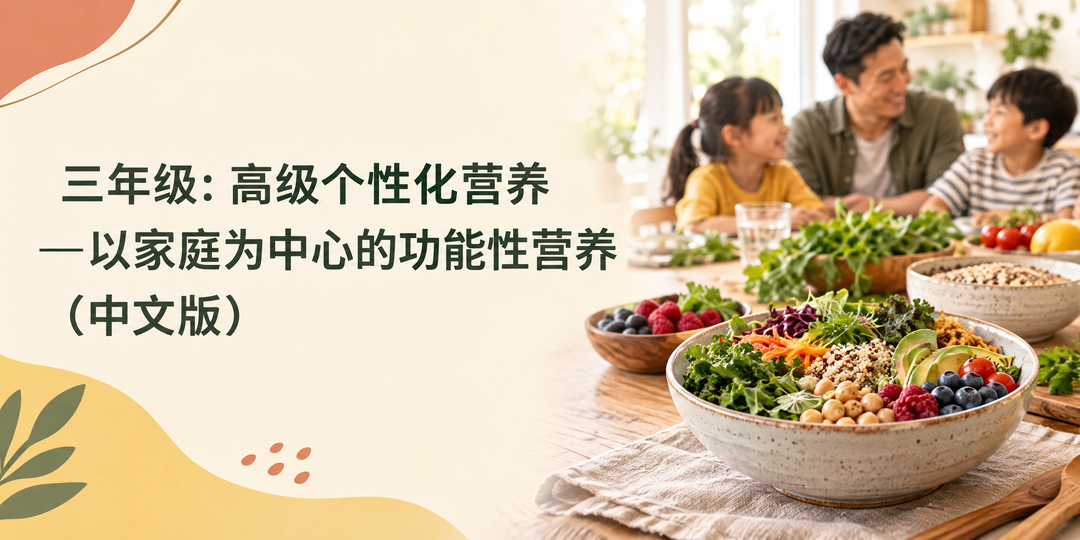 Phase 3: Advanced Personalized Nutrition—Family-Centered Functional Nutrition